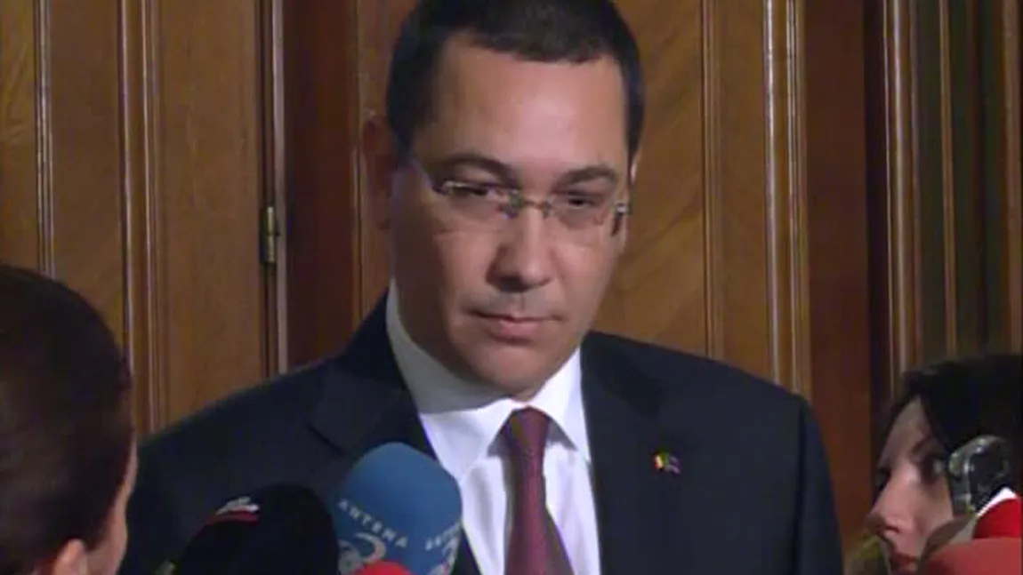 VICTOR PONTA, reacţie la autodenunţul lui Robert Turcescu: Cine seamănă vânt culege furtună