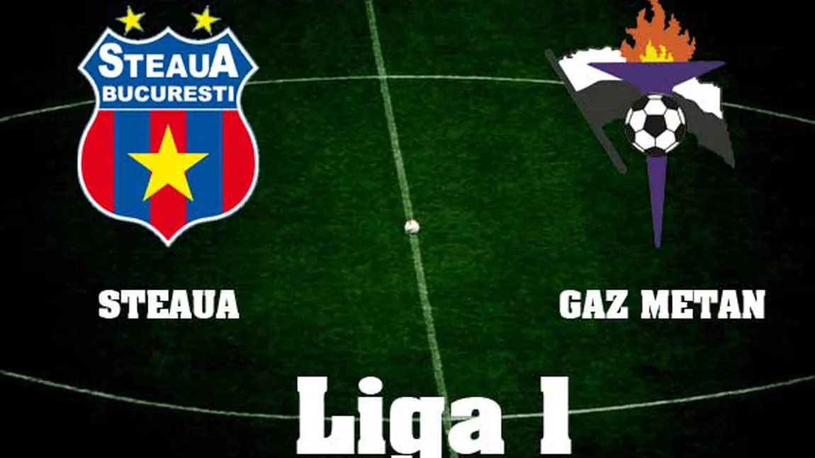 LOOK TV STEAUA-GAZ METAN (ora 21:00) LIVE VIDEO în etapa 7 din LIGA I