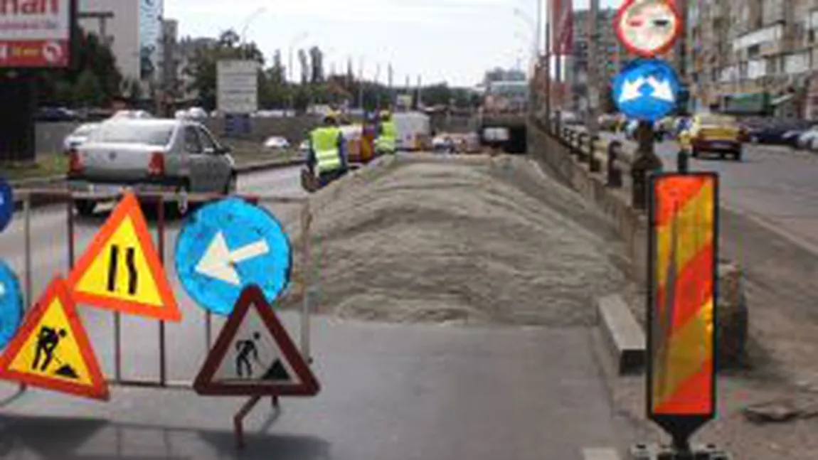 Trafic restricţionat pe breteaua Pasajului Muncii, pe sensul Dristor - Iancului