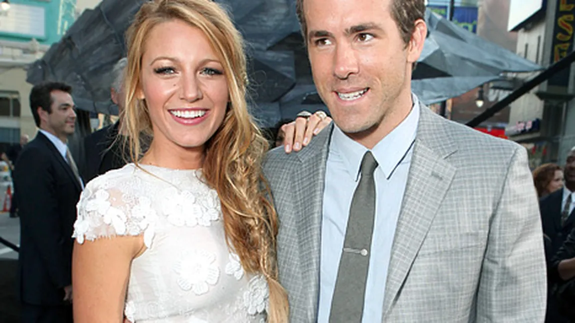 Blake Lively este însărcinată. Ryan Reynolds, tătic pentru prima oară