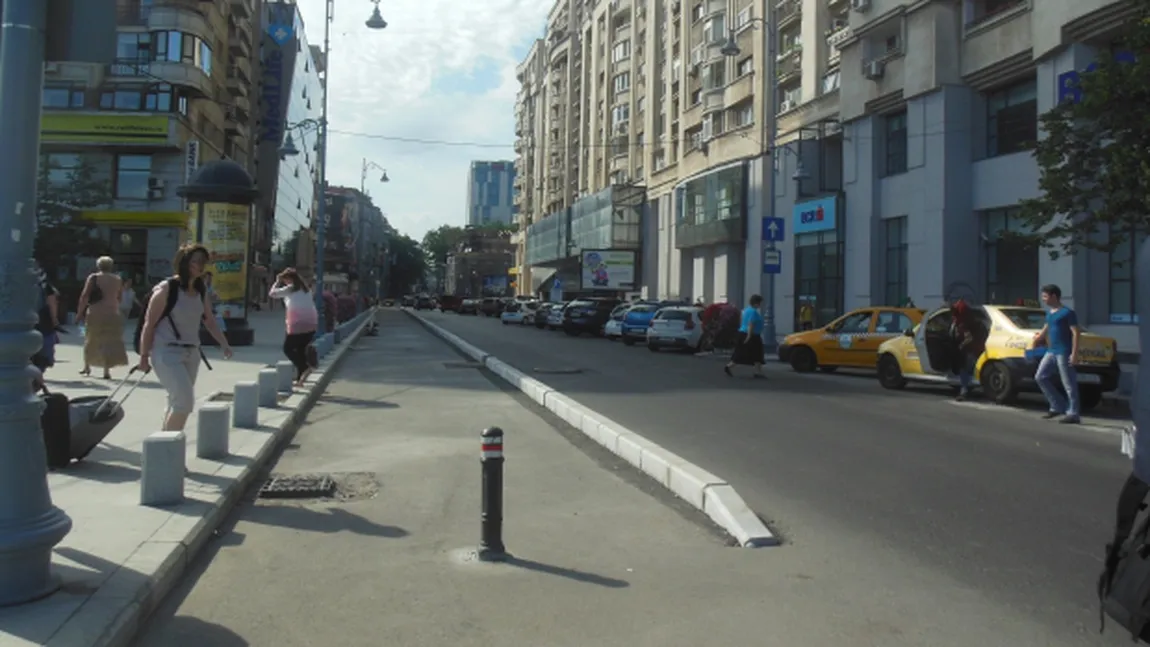 Lucrările de reamenajare a Căii Victoriei, OPRITE. Constructorul a cerut insolvenţa