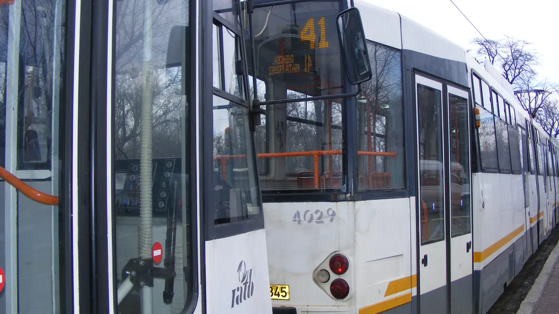 Circulaţia pe linia tramvaiului 41, BLOCATĂ