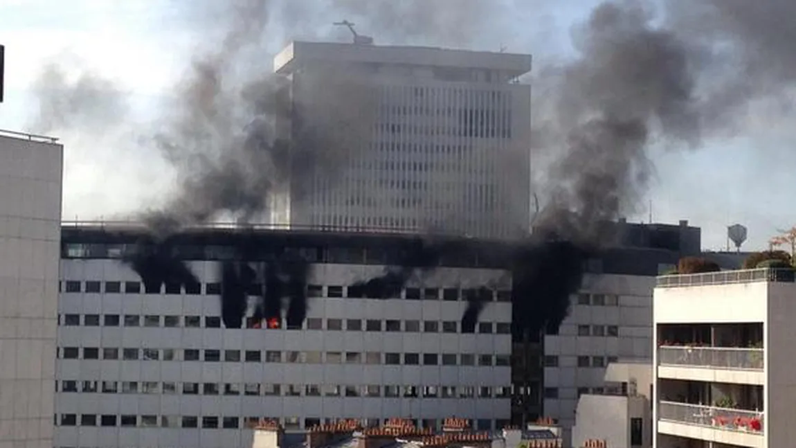 Explozii şi fum în clădirea Radio France din Paris