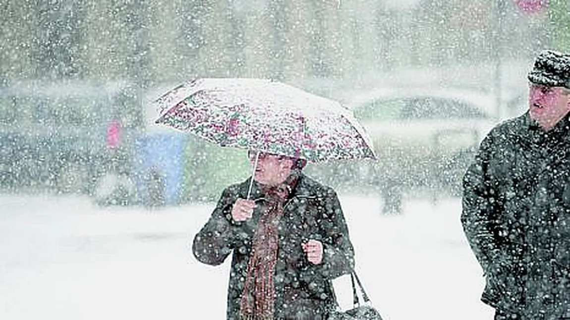 PROGNOZA METEO. Cum va fi vremea in Bucuresti şi în ţară. Află cât va mai NINGE