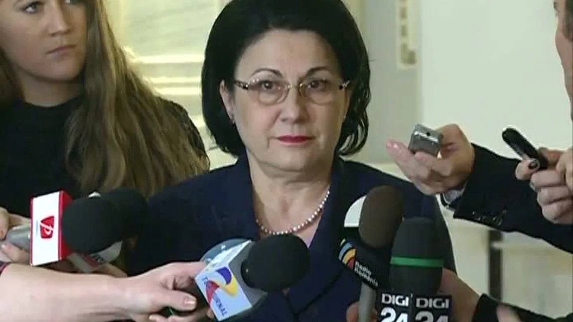 Ecaterina Andronescu s-a dat singură pe mâna DNA: Să arăt că sunt nevinovată e mai important decât imunitatea