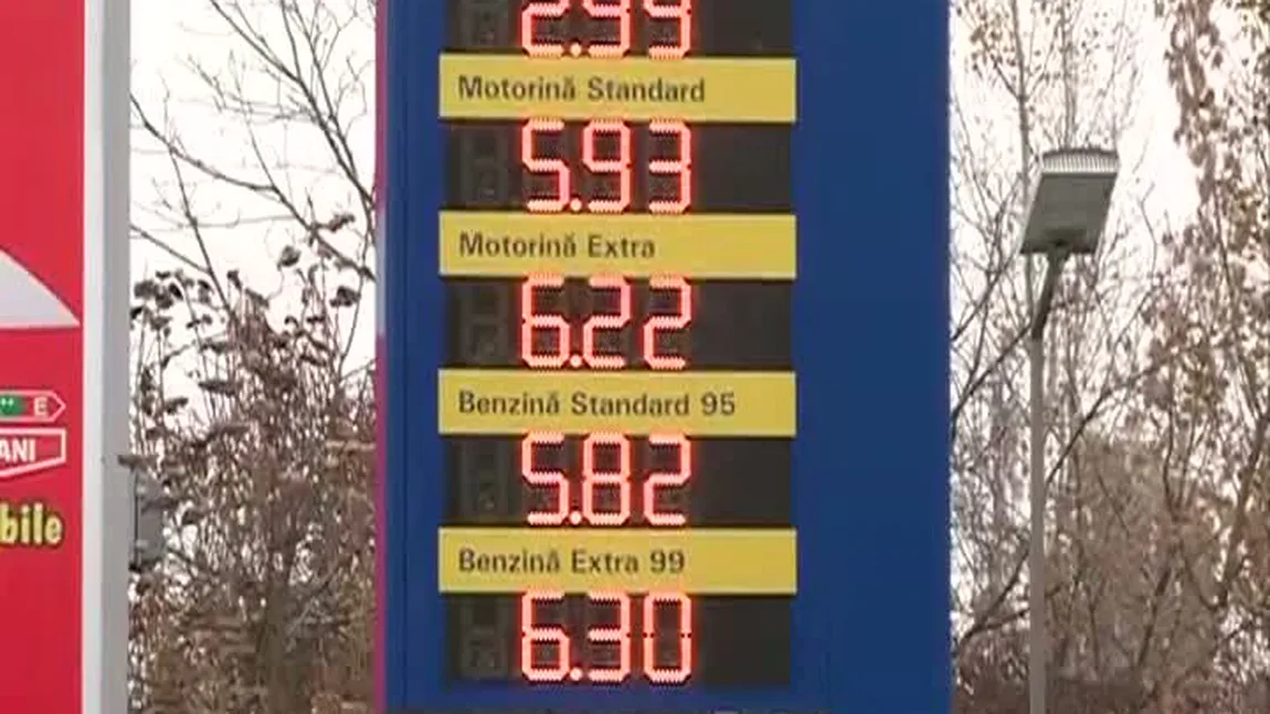 Benzina şi motorina s-au ieftinit