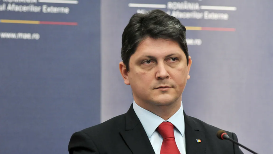 Titus Corlăţean a DEMISIONAT din funcţia de ministru al Afacerilor Externe
