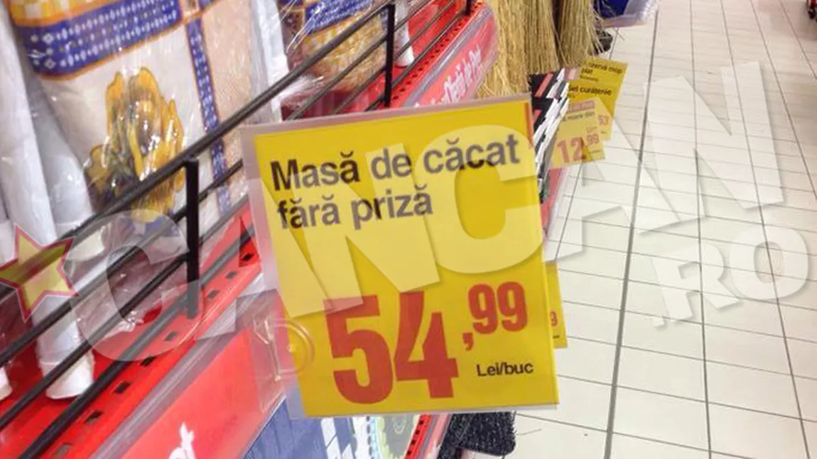 Gafa dintr-un supermarket face înconjurul internetului FOTO