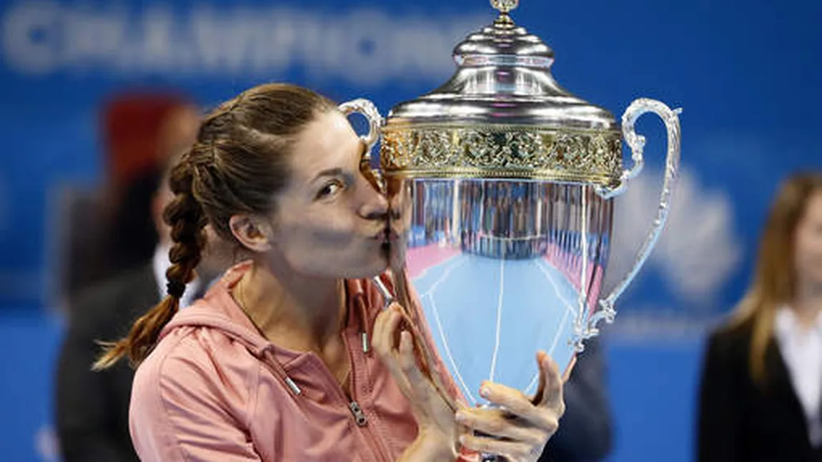 SIMONA HALEP în 2013, Andrea Petkovic acum. Nemţoaica a câştigat Turneul Campioanelor de la Sofia