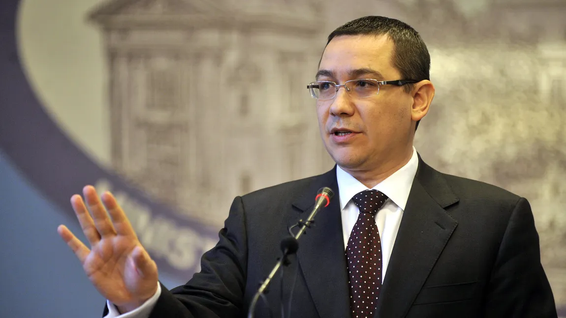 ALEGERI PREZIDENŢIALE 2014. Victor Ponta: Klaus Iohannis are slăbiciunea funcţiilor