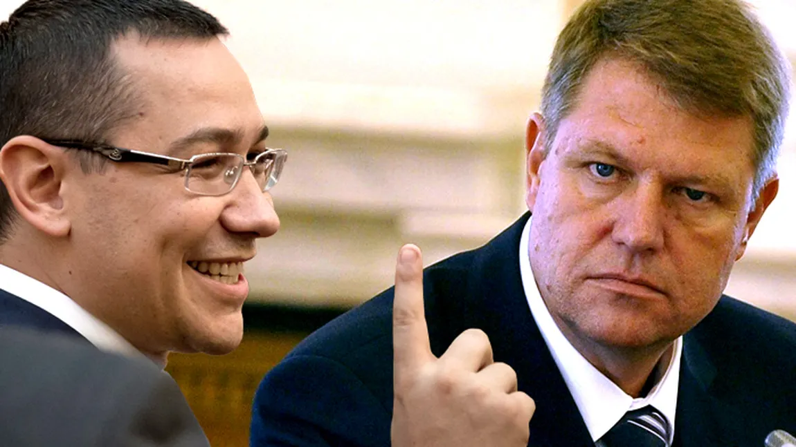 DEZBATERE PONTA - IOHANNIS. Cine a câştigat primul 