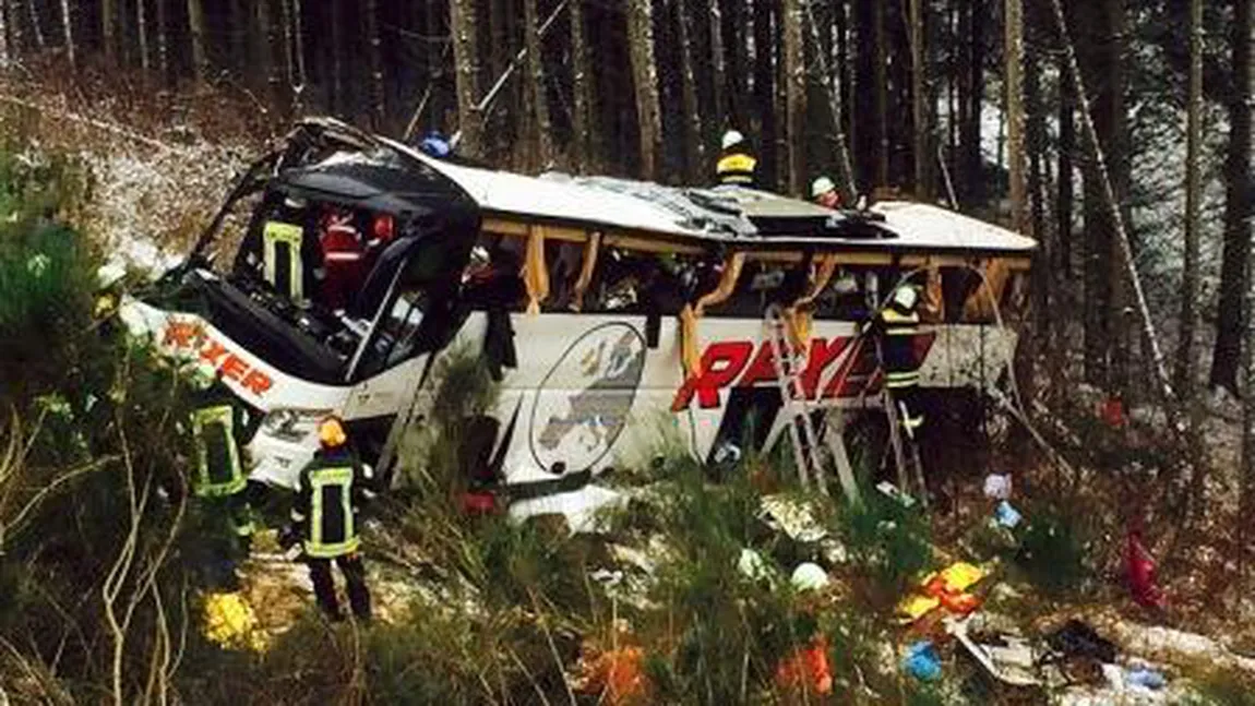 ACCIDENT de AUTOCAR în Germania: Cel puţin patru morţi şi zeci de răniţi