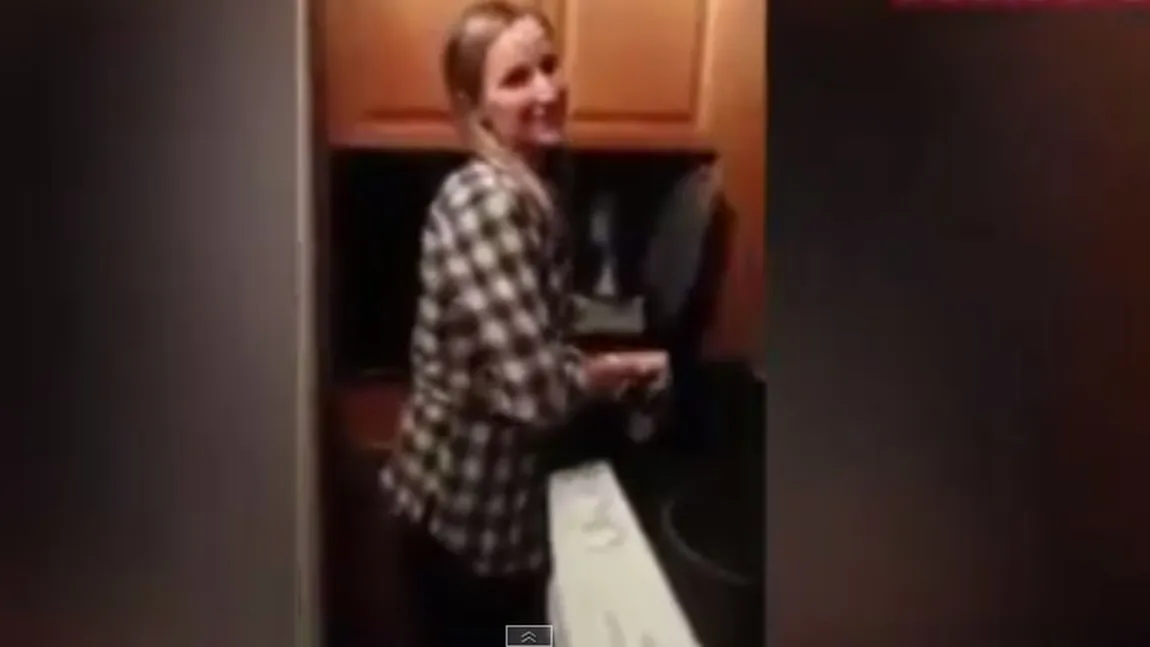 Cel mai FRUMOS CADOU. Reacţia unei femei după ce soţul i-a dăruit cadoul mult visat VIDEO VIRAL