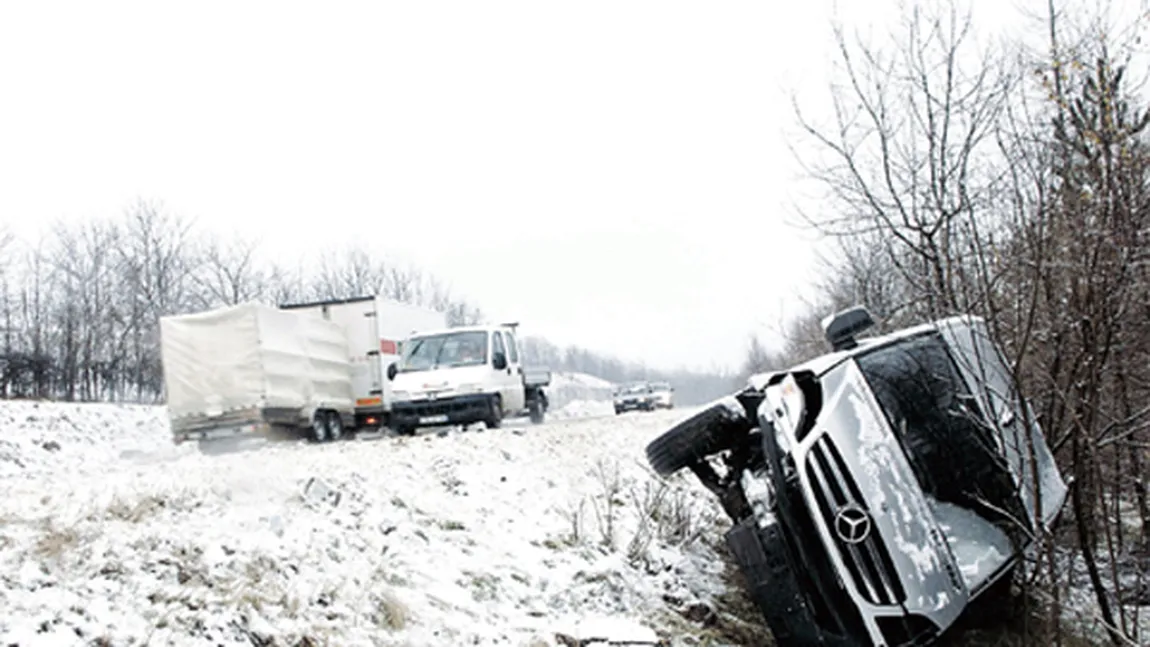 Bilanţul accidentelor de Crăciun: şase oameni au murit, 23 au fost răniţi în zece tragedii rutiere