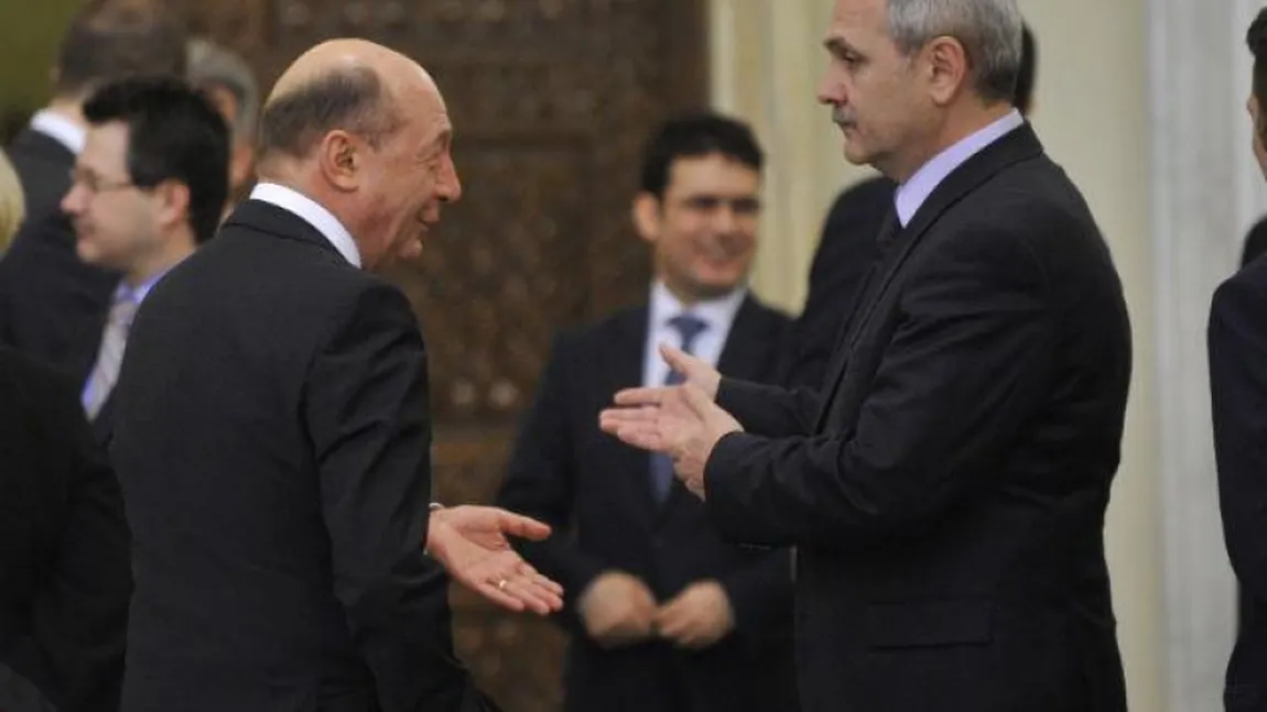 Întâlnire la Cotroceni între Traian Băsescu şi Liviu Dragnea