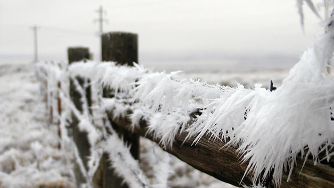 CEA MAI SCĂZUTĂ temperatură în această dimineaţă: - 31 de grade Celsius