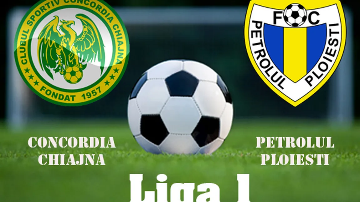 PETROLUL - CONCORDIA CHIAJNA 2-2: CFR Cluj rămâne pe locul al doilea la finalul turului