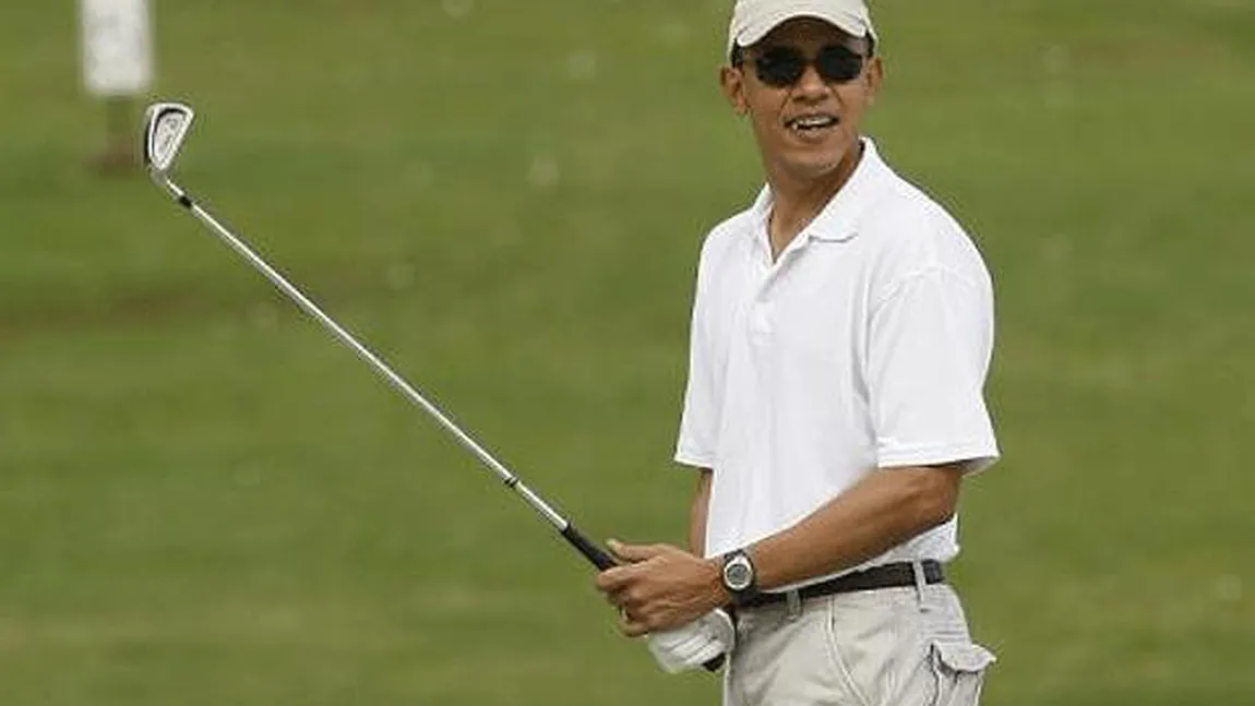 Barack Obama a perturbat nunta unui cuplu de militari în Hawaii, cu o partidă de golf