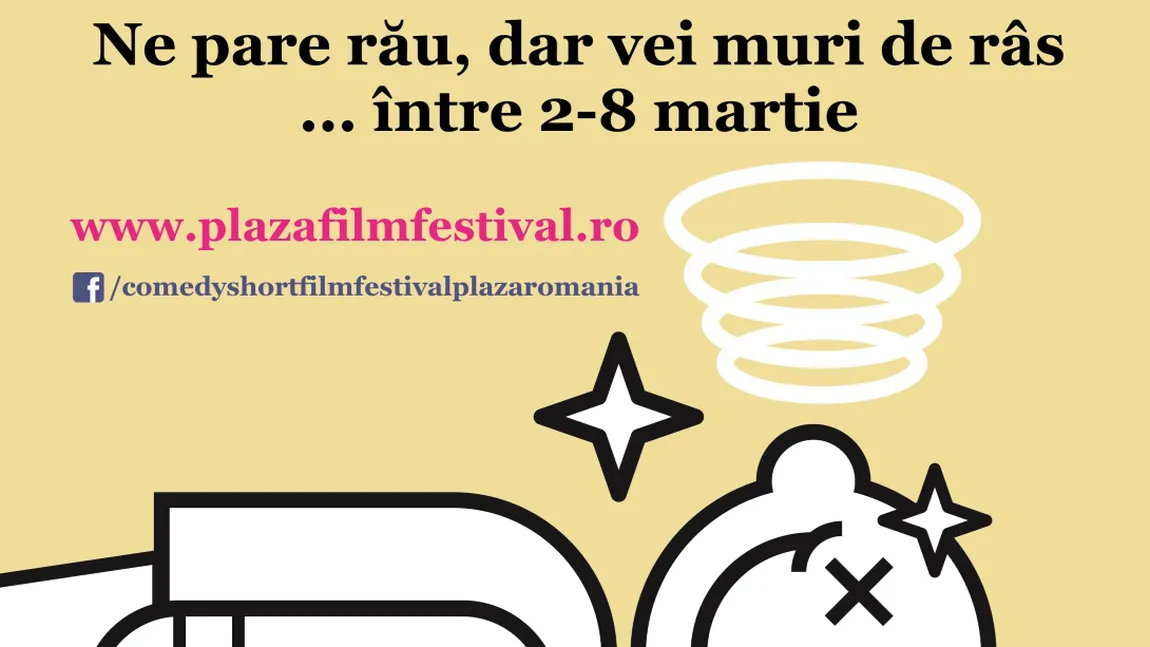 Câteva sute de scurtmetraje au fost înscrise la Comedy Short Film Festival de la Plaza România
