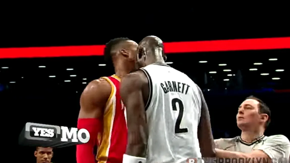 Bătaie în NBA, între două vedete. Dwight Howard şi Kevin Garnett s-au luat la pumni în timpul meciului VIDEO