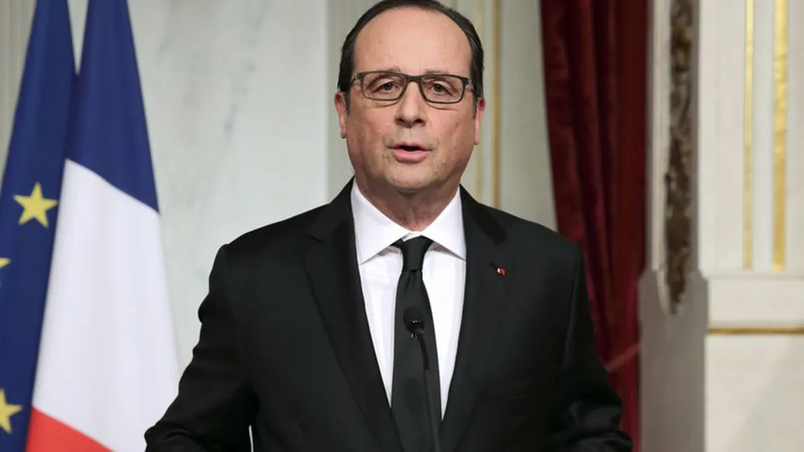 Preşedintele francez Francois Hollande a înregistrat o explozie de popularitate după atacurile de la Paris