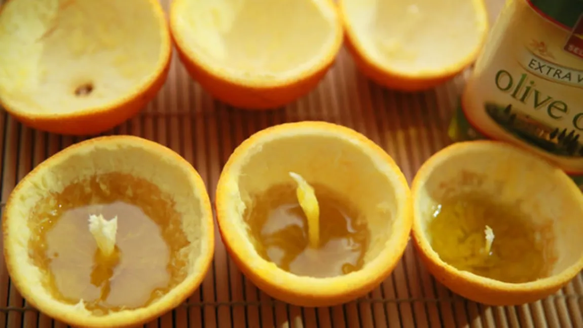 Scoate toată pulpa din coaja de portocală, apoi pune puţin ulei. Ce urmează este INCREDIBIL. VIDEO