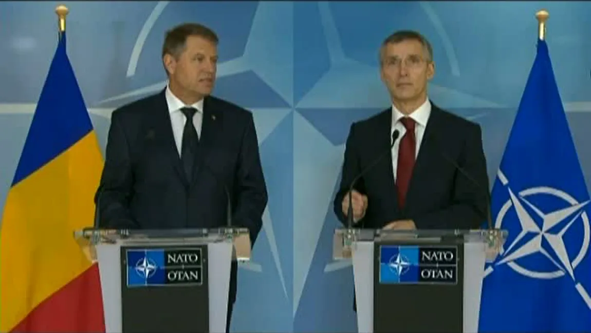 KLAUS IOHANNIS, întâlnire cu şeful NATO: Asistăm îngrijoraţi la intervenţiile militare ILEGALE ale unor state