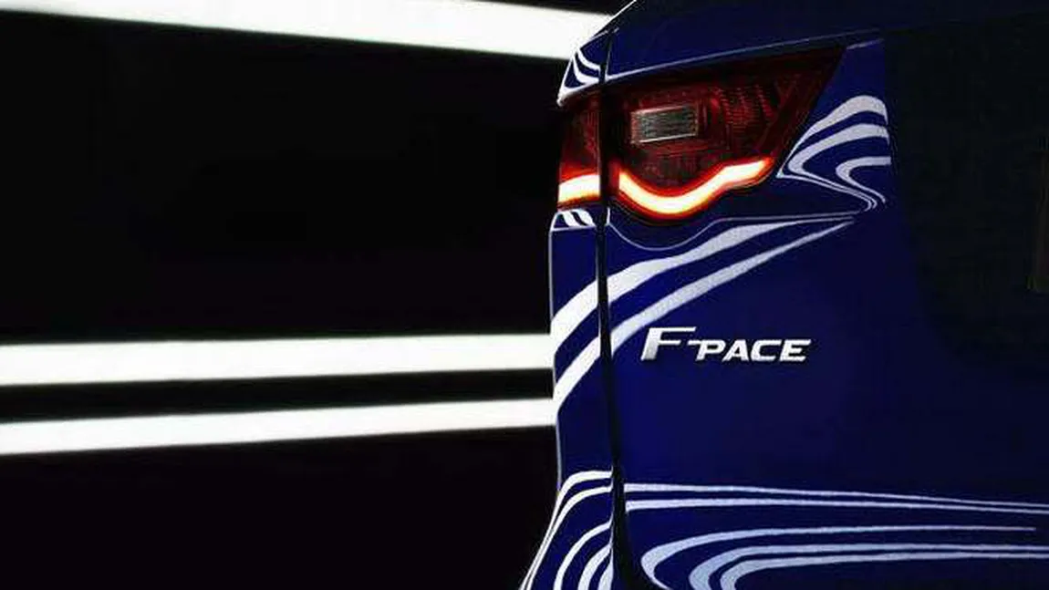 Viitorul SUV Jaguar se va numi F-Pace VIDEO