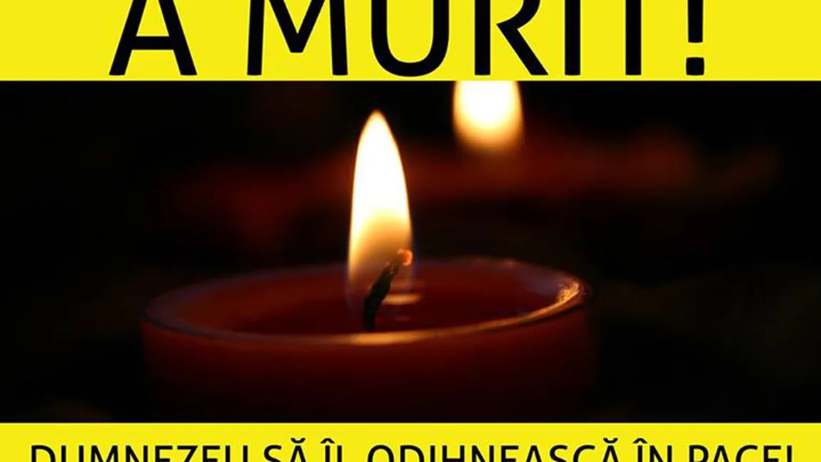 A murit un mare actor. Familia este în stare de şoc