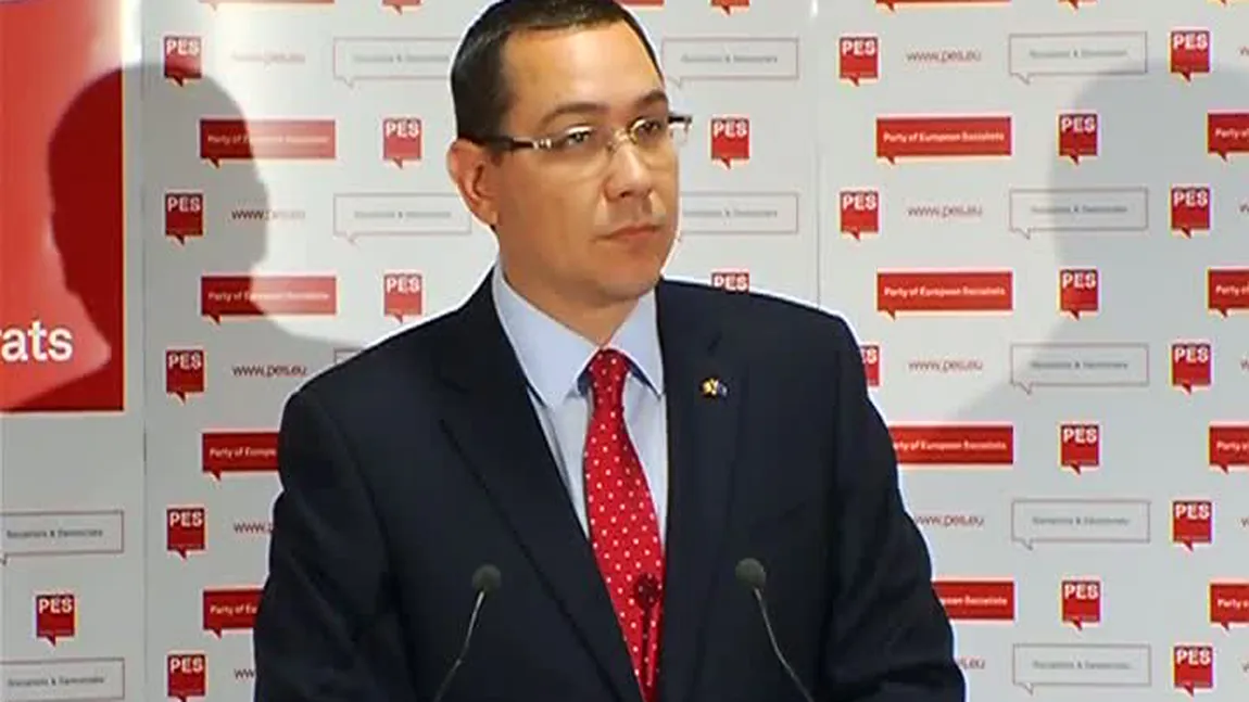 Ponta, despre moţiunea de cenzură a PNL: Moţiuni se fac şi atunci când ştii că nu trec VIDEO