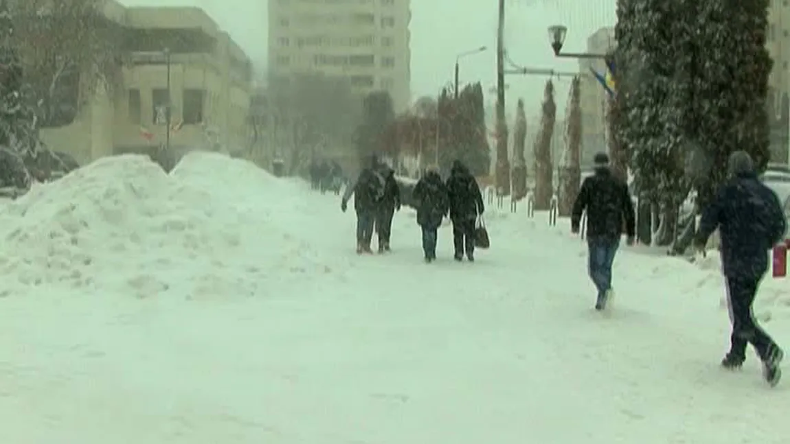 România îngheaţă la TEMPERATURI POLARE. Mercurul din termometre a arătat -18 grade la 8 dimineaţa HARTA