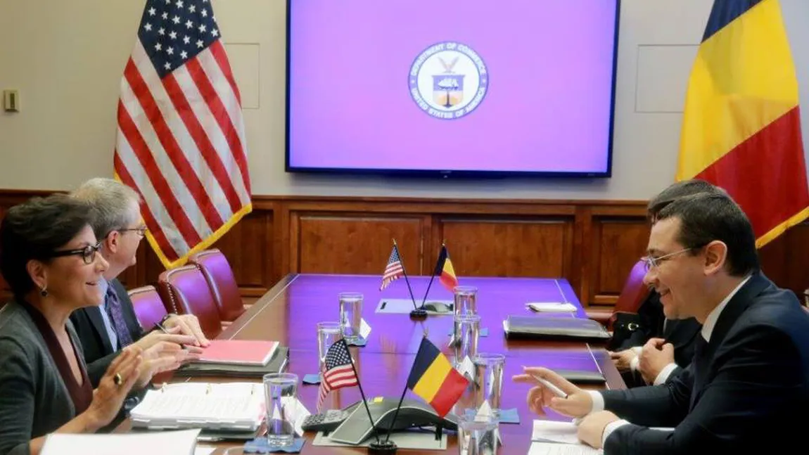 Victor Ponta s-a întâlnit cu Secretarul american al Comerţului, Penny Pritzker