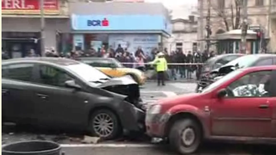 ACCIDENT GRAV în zona Piaţa Romană, din Capitală. Două persoane au murit VIDEO