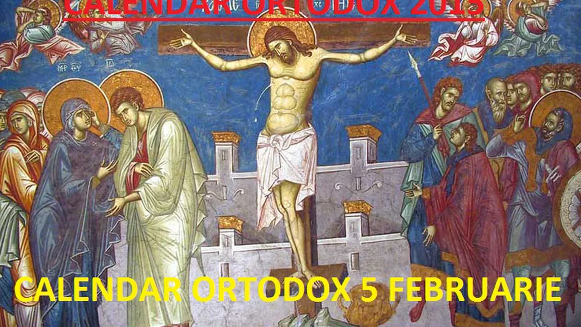 CALENDAR ORTODOX 2015: Ce trebuie să facă TOŢI CREŞTINII VINERI
