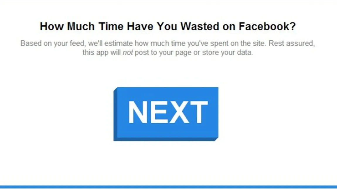 Aplicaţia care îţi arată cât ai pierdut pe Facebook din ziua în care ţi-ai facut cont