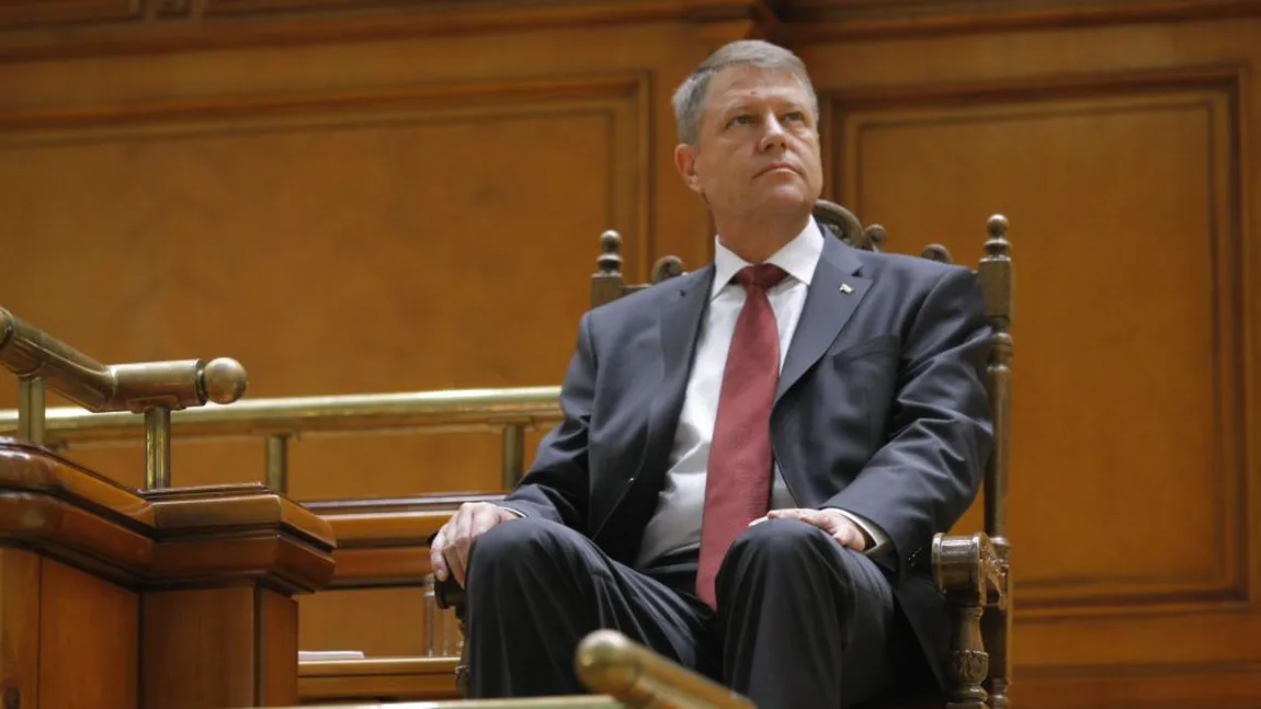 Klaus Iohannis, primul mesaj în Parlament