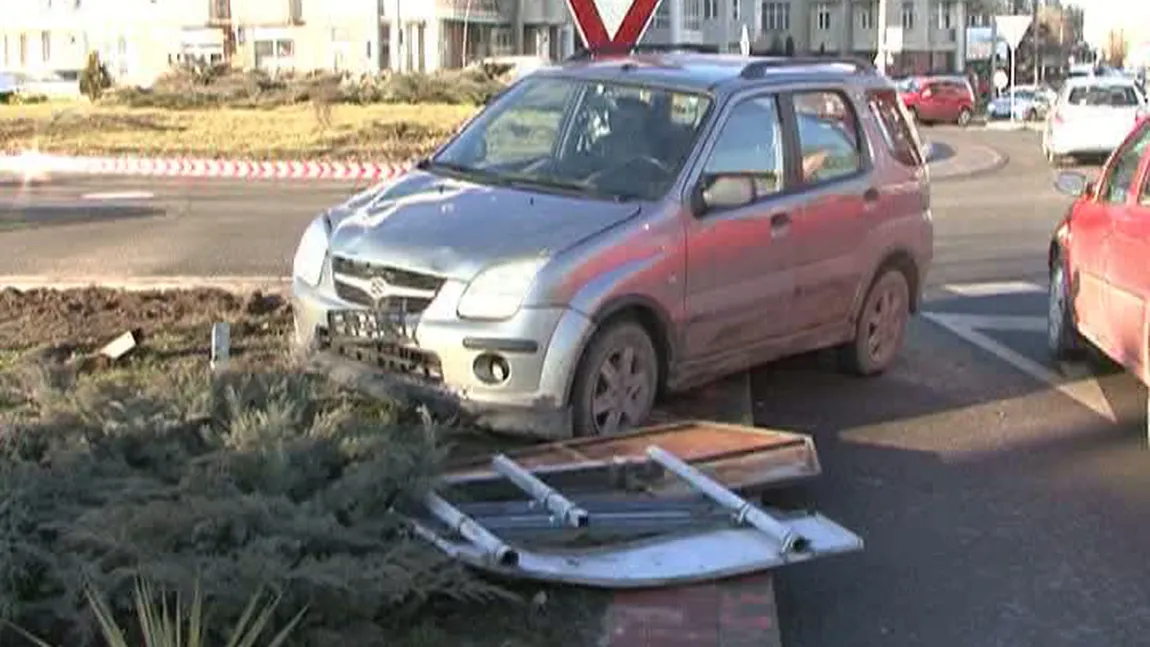Accident GRAV în Cluj-Napoca. O persoană a fost rănită