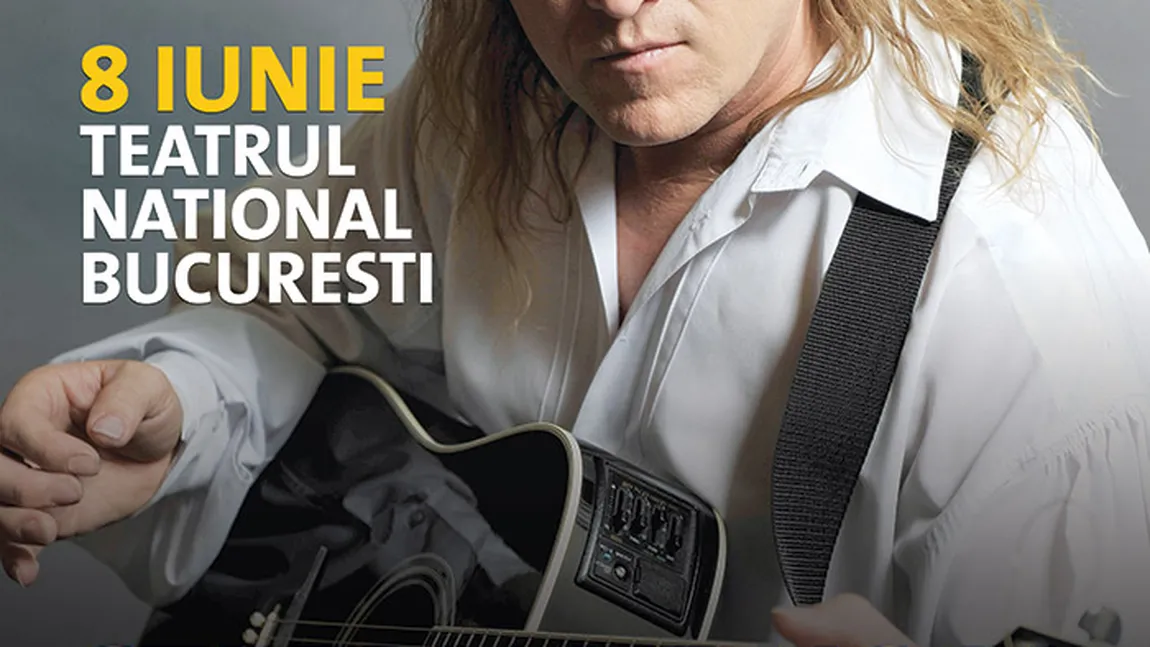 STEFAN HRUSCA va sustine un concert la Teatrul National Bucuresti pe 8 iunie