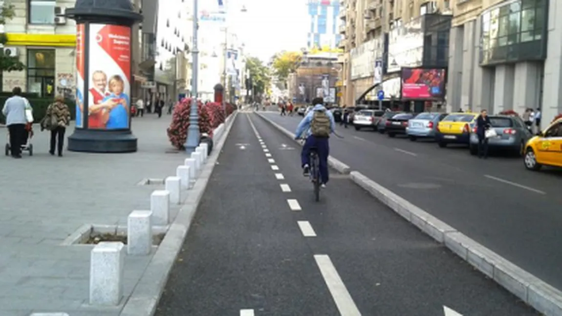 Câţi kilometri de piste pentru biciclişti există în Bucureşti