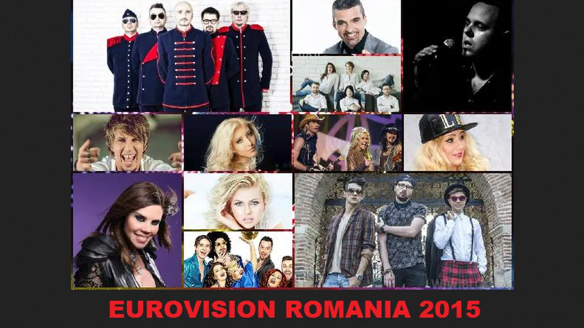 EUROVISION ROMANIA 2015. Ordinea de intrare în concurs a finaliştilor