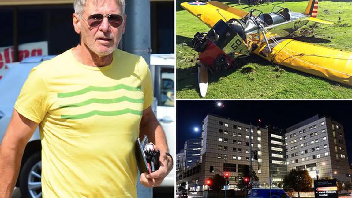 Harrison Ford a fost externat din spital după accidentul de avion pe care l-a suferit