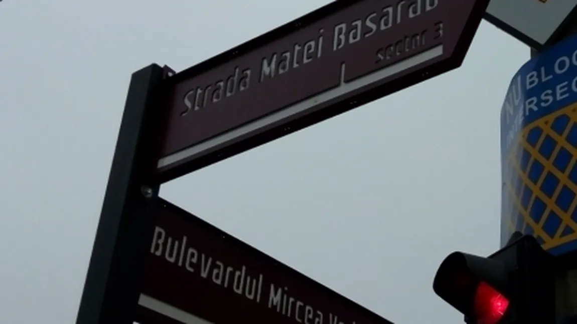 Noi indicatoare stradale în Bucureşti