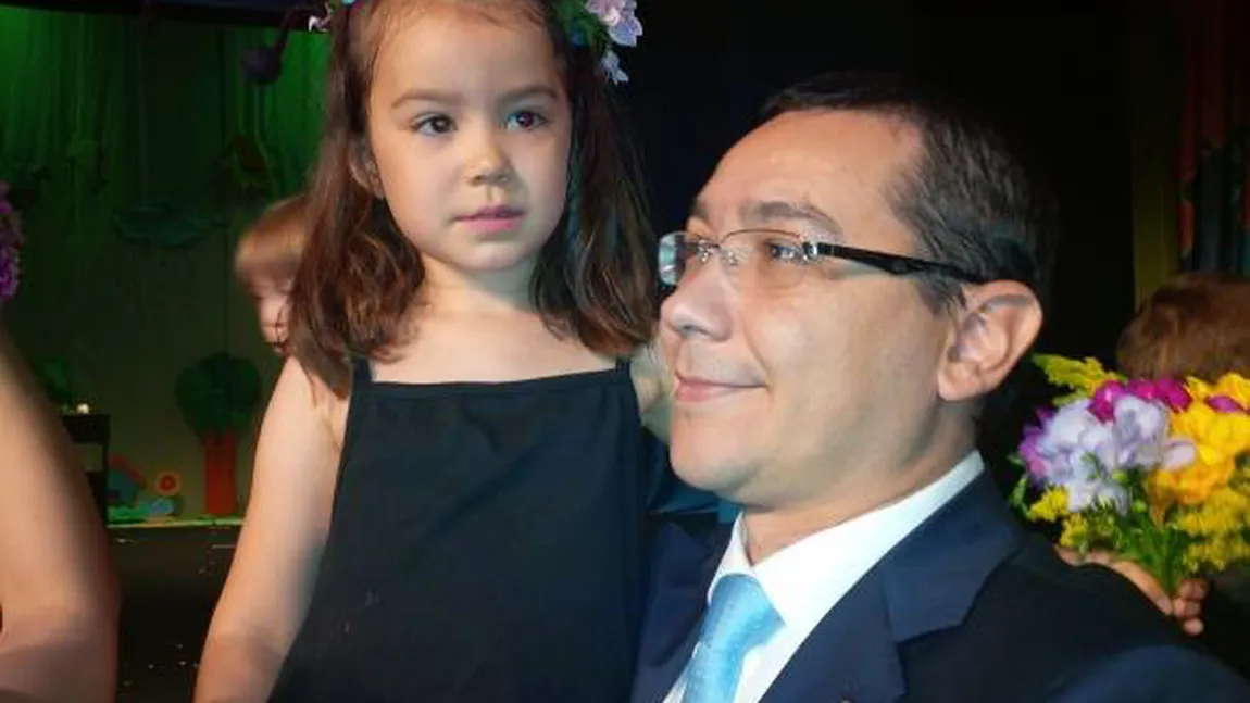 Fiica lui Victor Ponta, Irina, îşi sărbătoreşte ziua de naştere. Mesajul premierului pe Facebook
