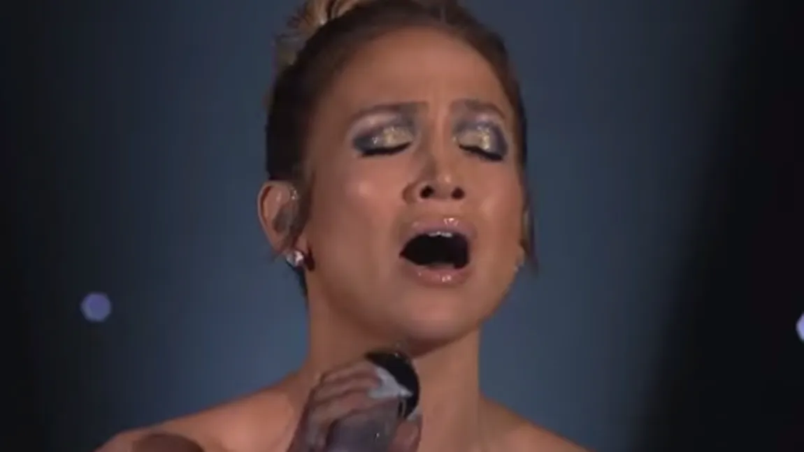 Jennifer Lopez, apariţie de SENZAŢIE la American Idol. Rochia sa a făcut furori VIDEO