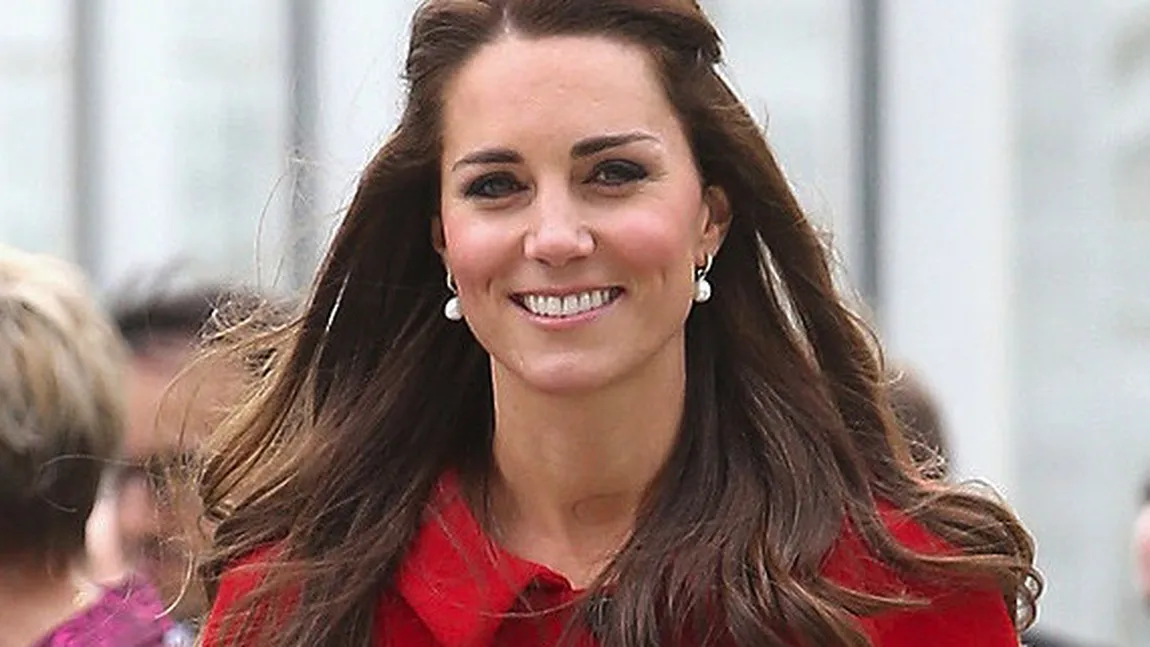 Cum arată Kate Middleton cu câteva săptămâni înainte de naştere FOTO