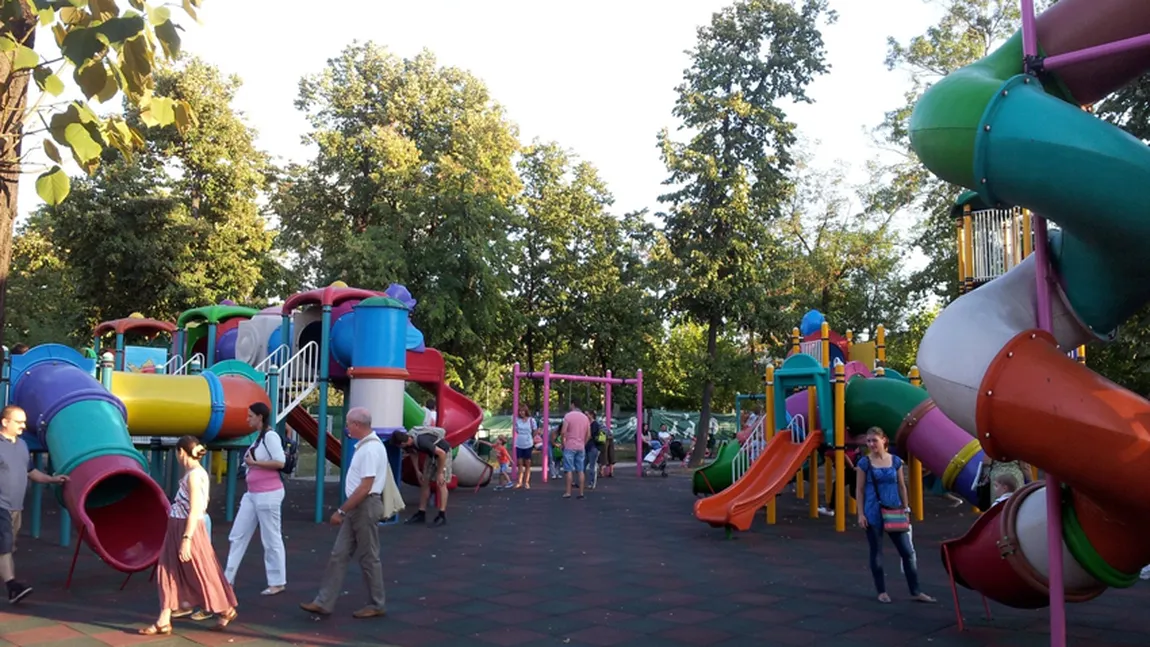 Bloc cu patru etaje, construit în locul unui parc din Militari