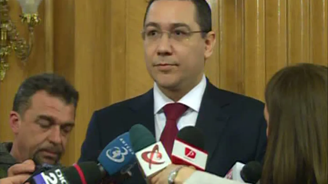 Victor Ponta: N-am garanţia că nu am acasă CAMERE şi MICROFOANE