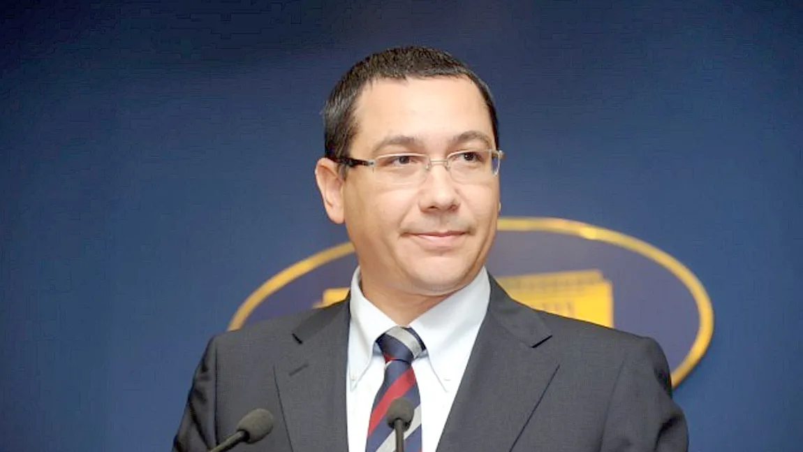 Victor Ponta: Cei care au calitatea de INCULPAT să nu mai ocupe funcţii numite în Guvern sau Parlament