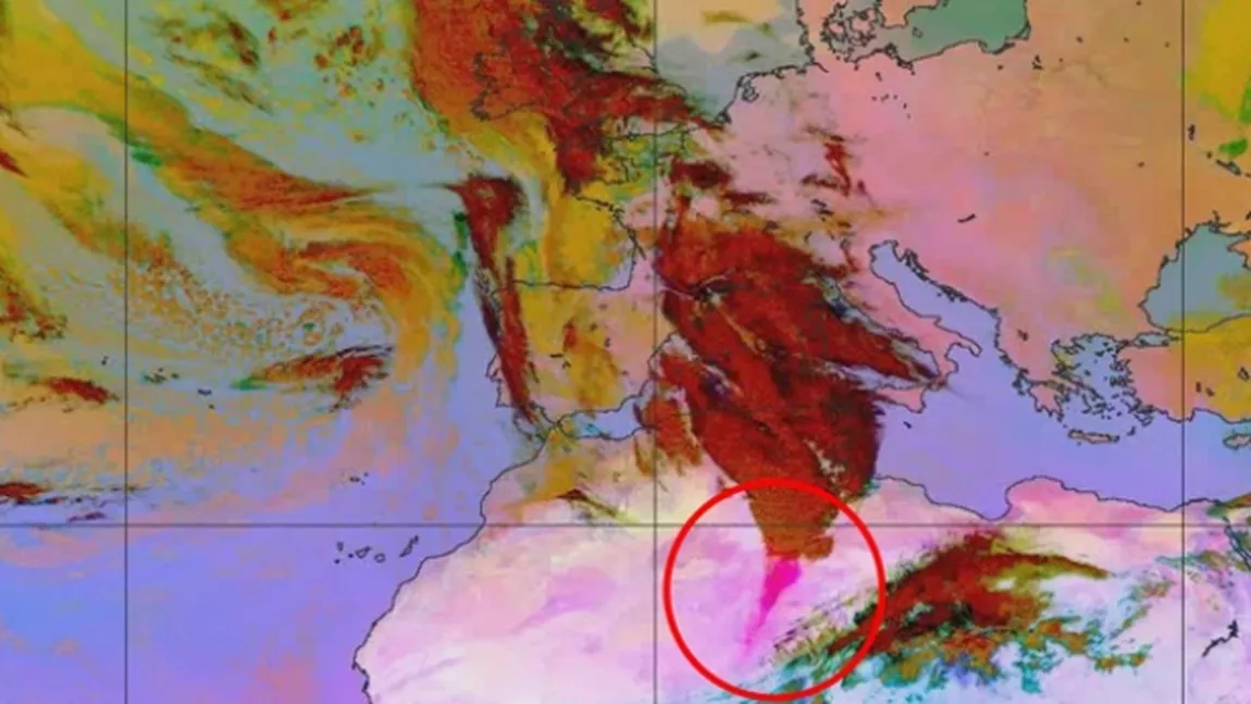 Fenomen NEOBIŞNUIT. Praful din Sahara a ajuns în România