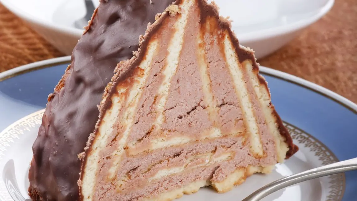REŢETA ZILEI: Prăjitură Cabana, cu cremă de unt şi cacao